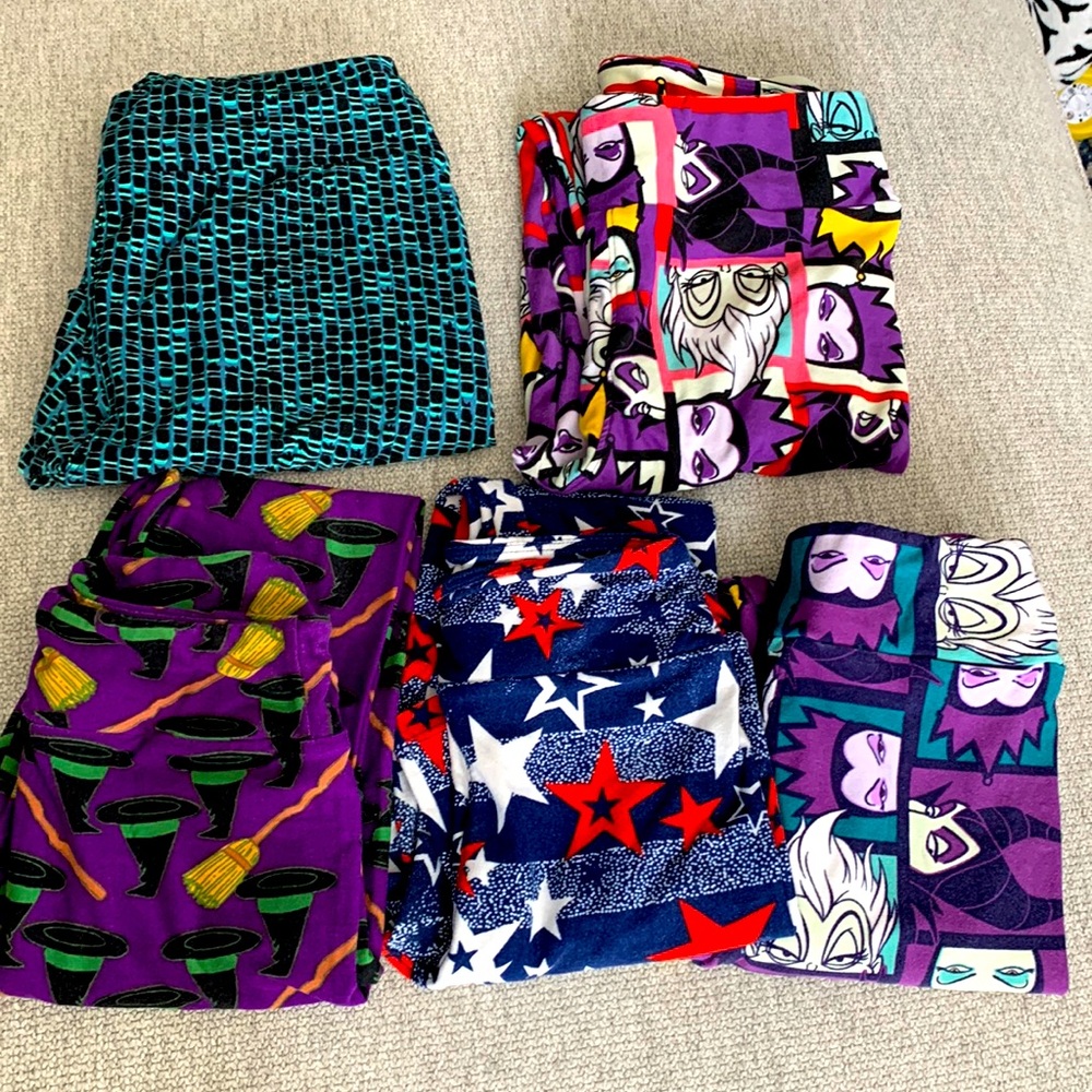 LULAROE BUNDLE 5 leggings